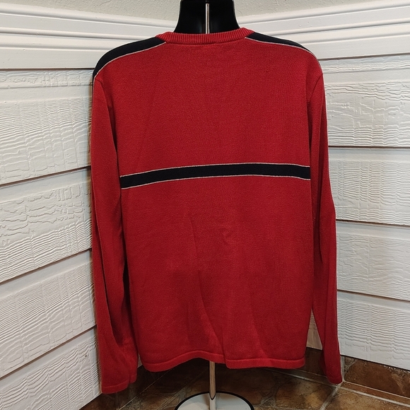 Nautica Men's XXL Red Y2K Sweater - Picture 4 of 6